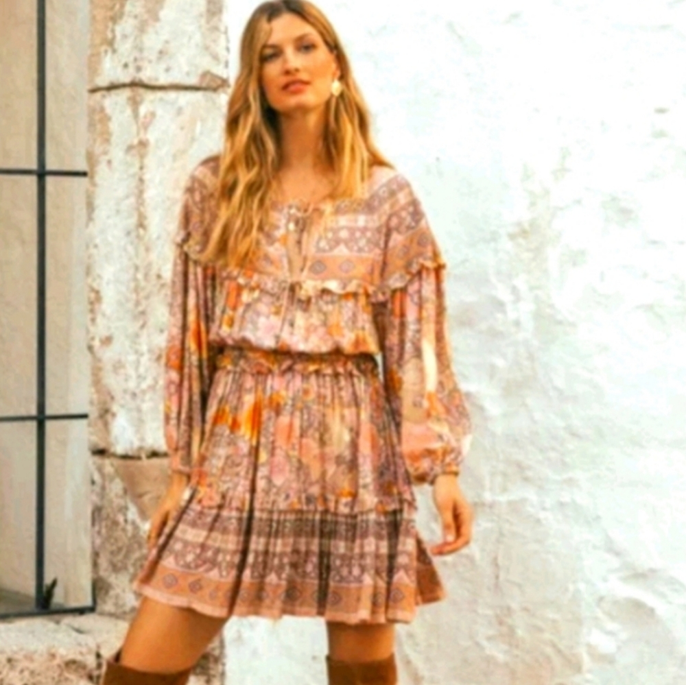 COPY - SPELL THE GYPSY AMETHYST DRESS S